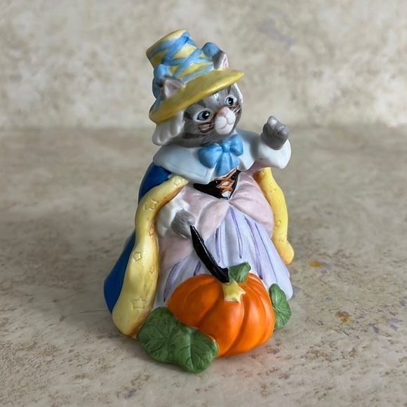 Schmid Kitty Cucumber Figurine Priscilla Very Own Godmother 1990 - Picture 5 of 6